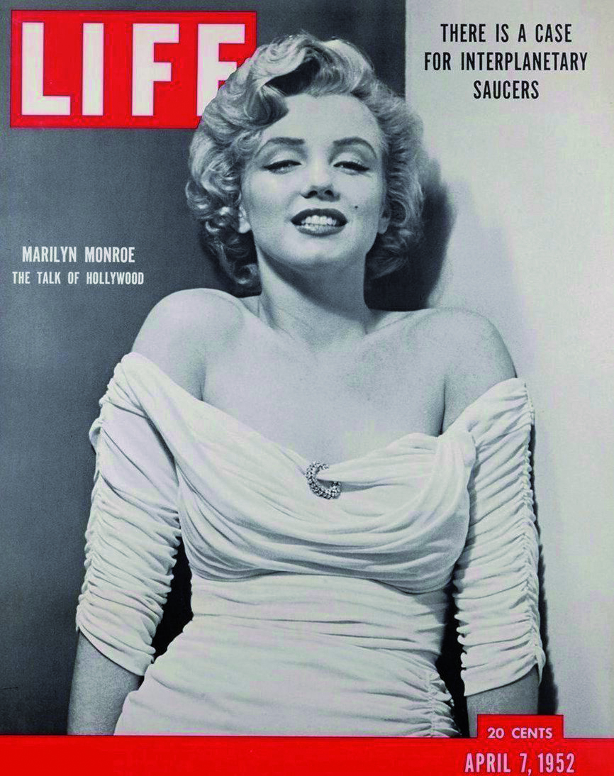 Marilyn copertina Life